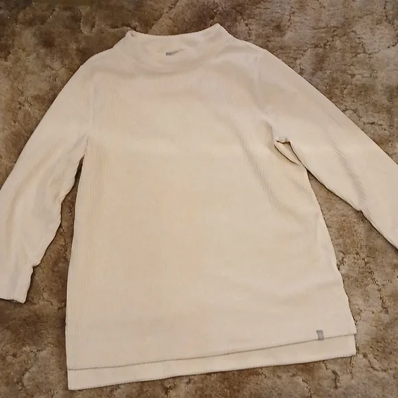 Cozy Cream Cotton Blend Ribbed Set - Picture 3 of 9